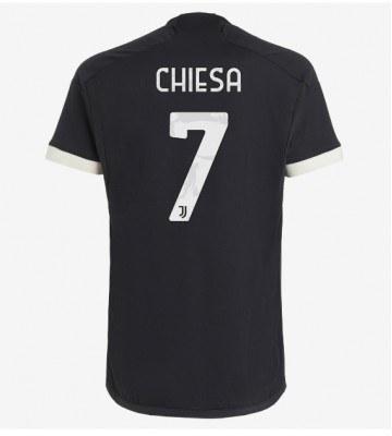 Juventus Federico Chiesa #7 Tredje trøje 2023-24 Kort ærmer